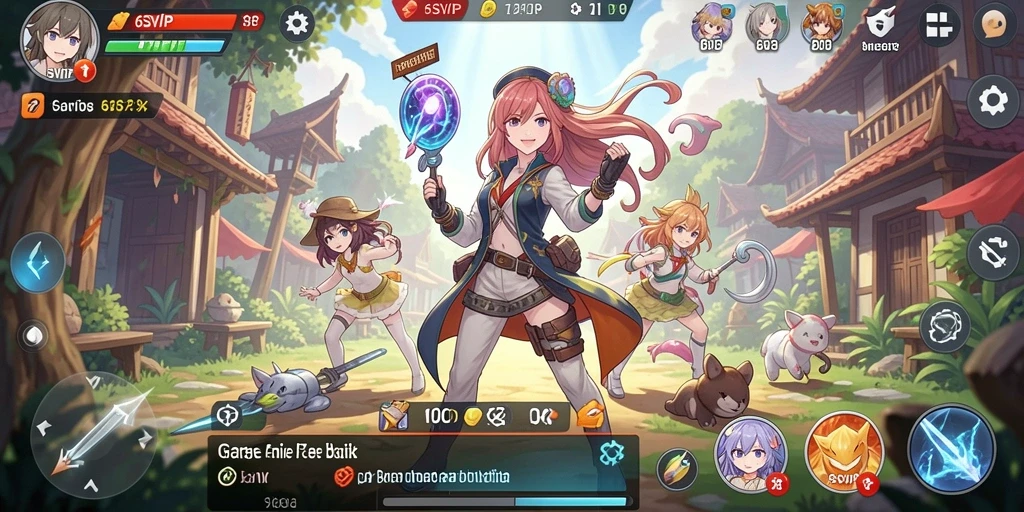 Tampilan gameplay 6SVIP yang penuh aksi dan visual menarik.