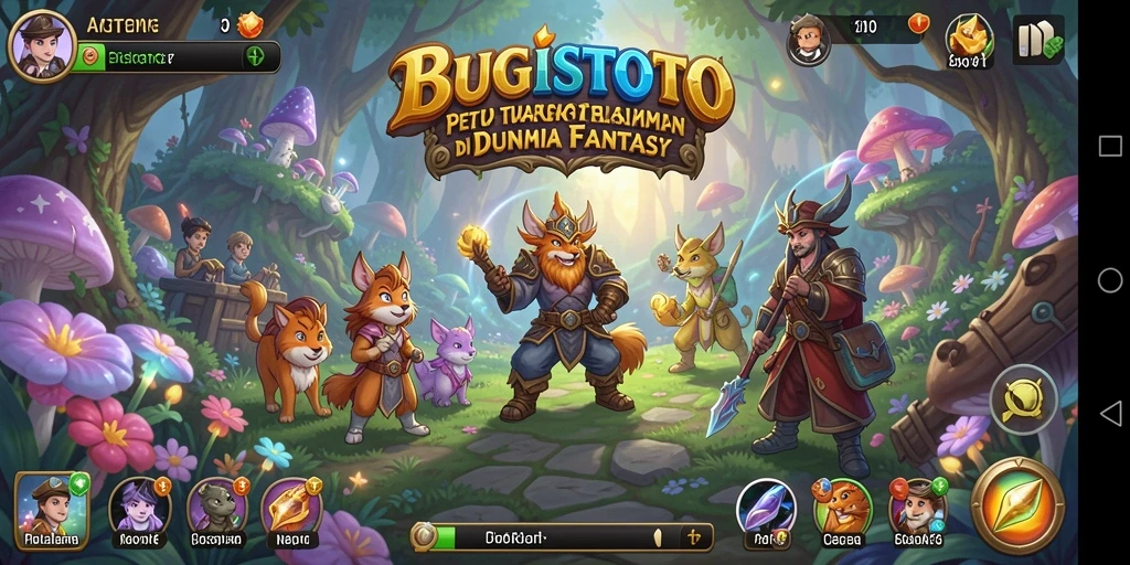 Screenshot utama menampilkan pengalaman gameplay petualangan yang seru.