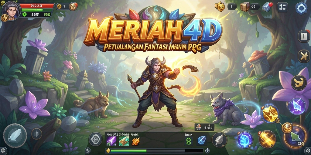 Tangkapan layar utama dari gameplay <strong>MERIAH4D</strong> yang menampilkan pertempuran yang mendebarkan dan petualangan mendalam.