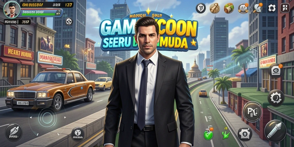 Tampilan gameplay PP7 yang menarik dan mendetail.