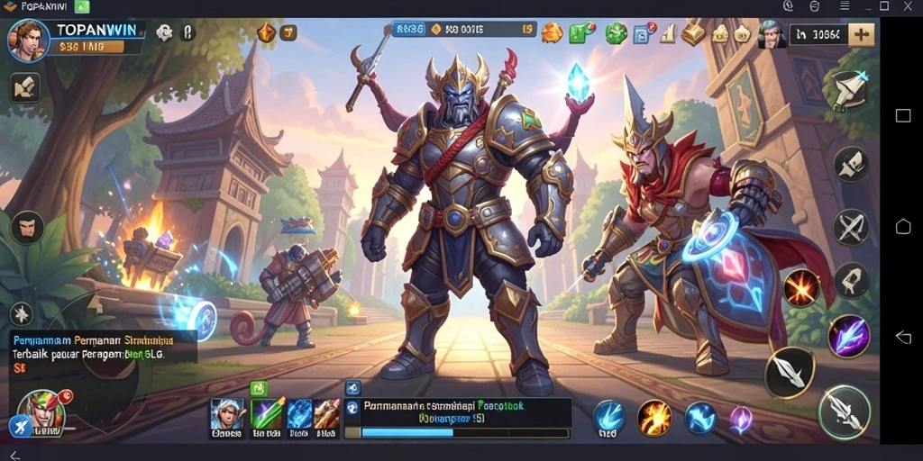 Tampilan menarik dari gameplay <strong>TOPANWIN</strong> yang penuh strategi.