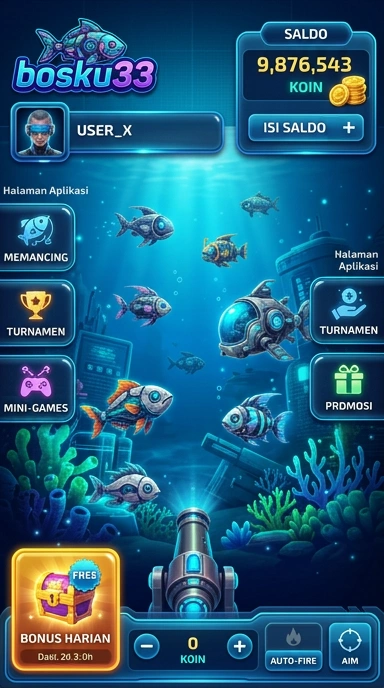 Beragam kategori aplikasi tersedia di bosku33.